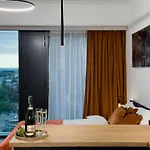 Urban Global Skyline - 23rd Floor No 8 - Free Garage Apartment Katowice