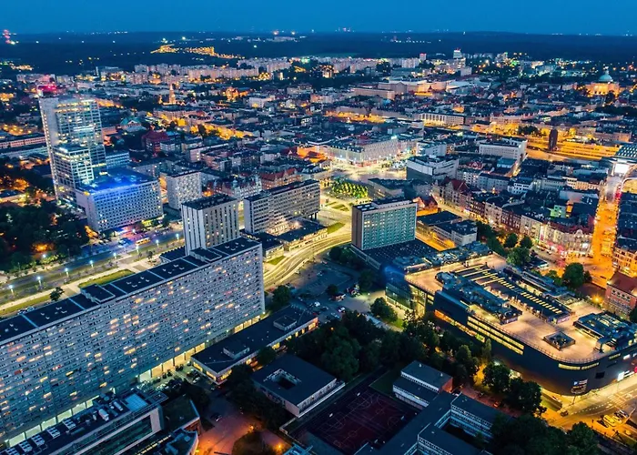 Apartman Urban Global Skyline 23rd Floor No 8, Free Garage, Self Check-in, No Deposit Katowice